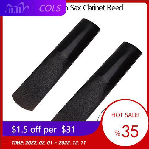 Resin Plastic Sax Reeds Strength 2.5 For Alto Tenor Soprano Saxophone Clarinet Woodwind Parts Accessories