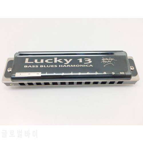 Lucky13 Mouth organ 13 Hole Professional diatonic Blues harmonica,for beginner,player,gifts Richter Tuning