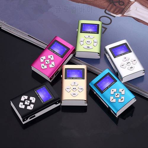 Portable MP3 Player Mini Music Player Supports TF Card Fashion Sports Audio Player Support TF Card New Walkman 2021 Dropshipping