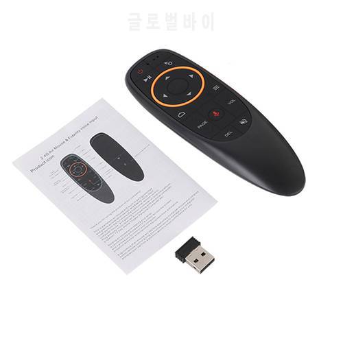 Air Mouse Voice Control G10S with Gyro Sensing Game 2.4GHz Mini Wireless Smart Remote For Android TV Box PC