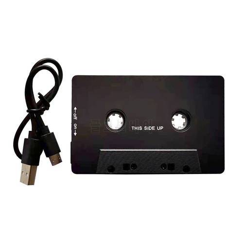 Wireless Cassette Bluetooth-compatible 5.0 Audio Car Tape Aux Stereo Adapter with Mic For iPod iPhone MP3 AUX Cable CD Player