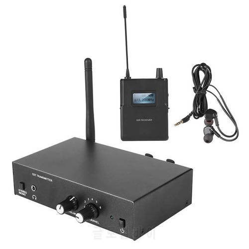 Original For ANLEON S2 UHF Stereo Wireless In-Ear Monitor System 670-680MHZ Ear Monitoring Professional Digital Sound Stage
