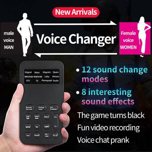 Voice Changer Computer Voice Changer 12 Different Sound Changes For Any Mobile Phone Computer Tablet IPad Game Machine Ect