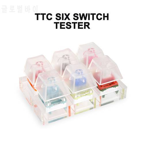 TTC Switch Tester for Mechanical Keyboard Golden Red Brown Pink Bluish White Brother Keyfirst Watermelon Axis Customize DIY Game