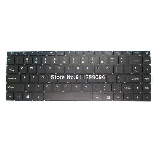 Laptop Keyboard For UMAX For VisionBook 14Wr 14Wr Plus English US Black New