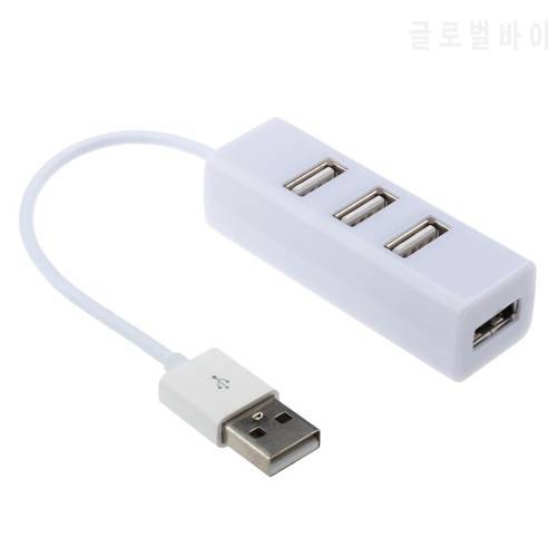 For Computer Multi USB Extension Adapter 4 Ports USB 2.0 HUB Splitter with Switcher Simple Design and Easy Installation Dropship