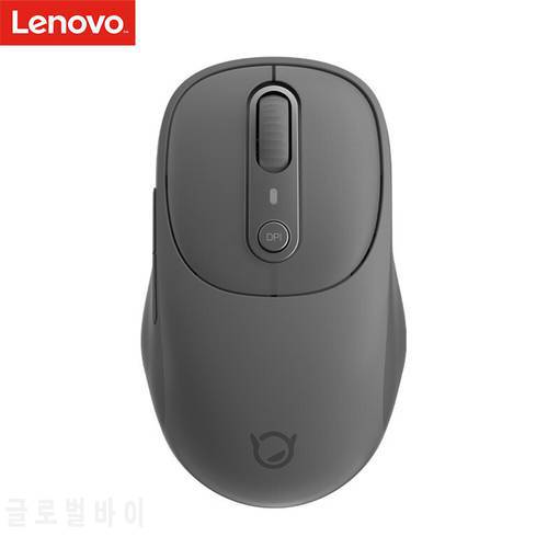 Lenovo Xiaoxin PLUS BT Wireless Mouse 1600DPI Bluetooth 3.0/5.0 Smart Sleep Function Universal Charging Mice for Windows 7 8 10