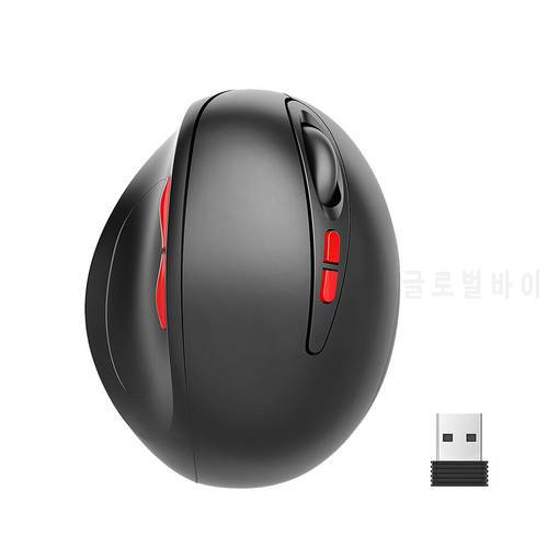 HXSJ T33 2.4G Wireless Ergonomic Optical Mouse For Laptop Game Player PC Computer Adjustable 2400DPI Office Gaming Mouse Mice