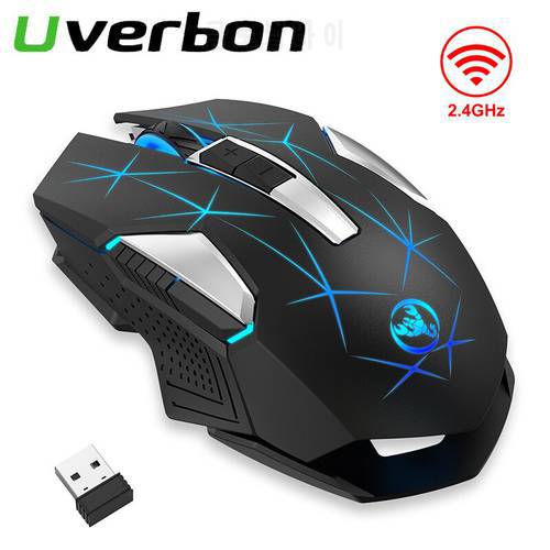 Mouse Wireless Gaming Mouse 2.4G Mouse 2400DPI Optical 6 Buttons Mouse For MacBook Tablet Computer Laptop PC Wireless Mouse