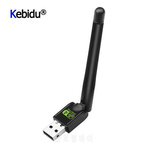 Portable Mini Wireless USB WiFi Adapter 2/4db Network LAN Card 150Mbps 802.11n/g/b Network LAN Card Wifi Dongle For Set Top Box