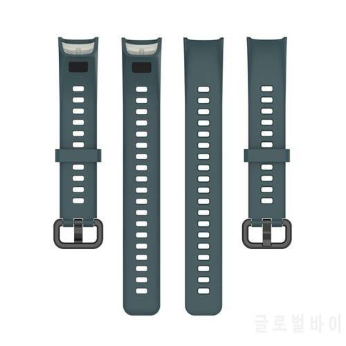 Soft Sports Silicone Wristbands Bracelet Strap Replacement Watch Band For HUAWEI Band 4 / Honor 5i Buckle Smart Watch Accessorie