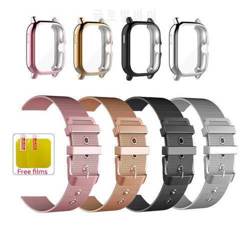Metal Bracelet For P8 Plus gts 2 Strap Band Screen Protector Case + screen protector