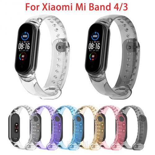 Strap For Mi Band 3 4 Correa For Miband4 For Miband3 Replacement Silicone Smart Watchband Bracelet For Xiaomi Mi Band 4 3 Strap