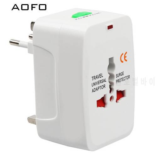 International travel Electric Plug power Socket Adapter with/without USB Power Charger Converter EU UK US AU