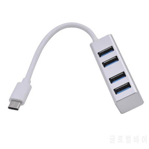 USB 3.0 Hub 4-Port USB Hub 5Gbps High Speed Data Transmission USB Splitter for Laptop/Mobile HDD/PC/Laptop/Desktop