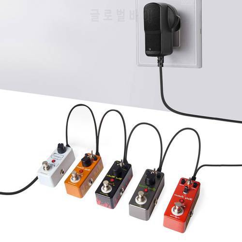 Guitar Effect Pedal Cables Adapter Power Adapter Guitar Effect Pedal Plug Cable Length 2 Meters