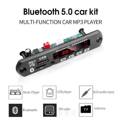 5.5V~12V Car fittings mp3 player Bluetooth MP3 decoder board MP3 card reader MP3 Bluetooth module audio accessories with FM radi