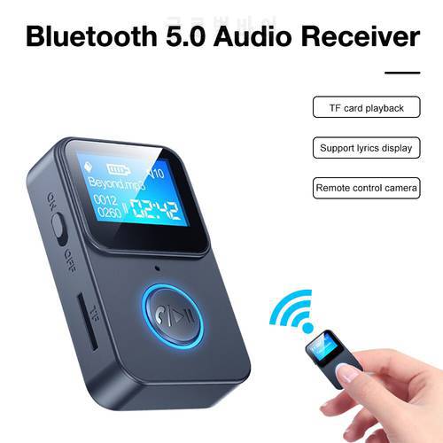 2022 New Stylish Mini MP3 Player Student Clip Music Players Walkman Sport LCD Screen Support 32GB TF Card Bluetooth Adapter