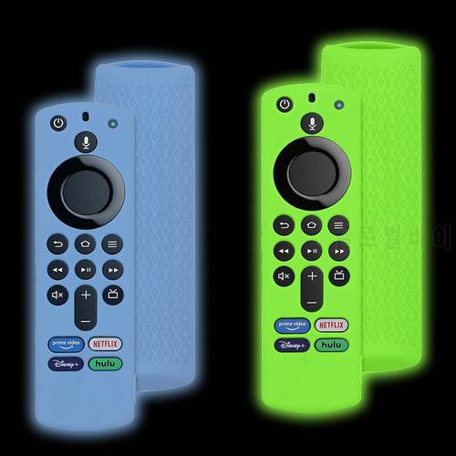 Waterproof Skin-friend Remote Control Cover For Amazon 2021 Fire TV Stick 4k 3rd Gen HD Smart tv Silicone Case Protective shell