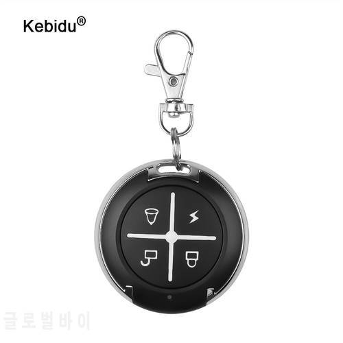 kebidu 433Mhz Remote Control Controller For Gate Wireless RF 4 Channel Electric Cloning For Gate Garage Door Keychain