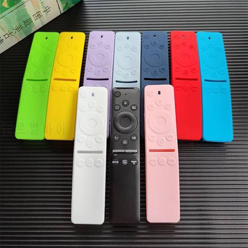 For Samsung Voice TV Remote Control Protective Sleeve Cover BN59-01312A Anti-Soft Silicone Cover Dustproof Waterproof Case