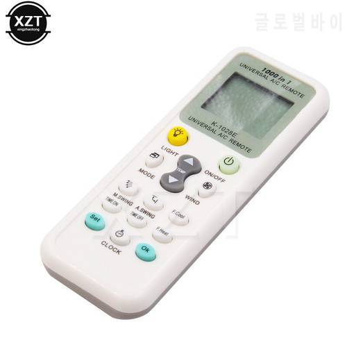High Quality Universal Air Condition Remote Control Low Power Consumption 1028E Learning Air Conditions Controller 1028E LCD A/C