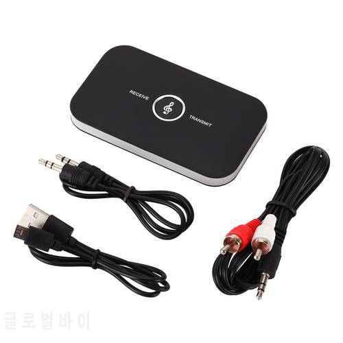 Bluetooth-Compatible 5.0 Audio Transmitter Receiver 3.5mm RCA AUX Jack Stereo Music Wireless Adapter Dongle For PC TV Headphone