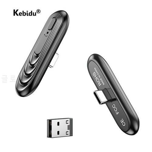 Wireless Bluetooth Transmitter V5.0 Receiver For Switch/PS4/PC Stereo Audio Transmitter Type-C USB Wireless Adapter