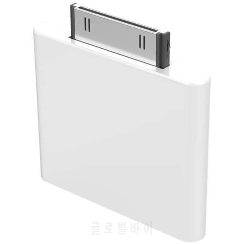 HFES 30 Pin Bluetooth 4.1 Audio Transmitter For Ipod Mini Ipod Classic Ipod Nano Touch (White)