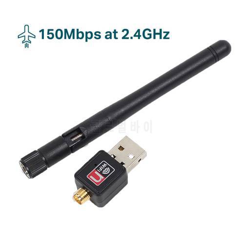 USB WiFi Adapter 150Mbps Mini Wireless Network Card USB Wi-Fi Dongle for Laptop Desktop PC Computer