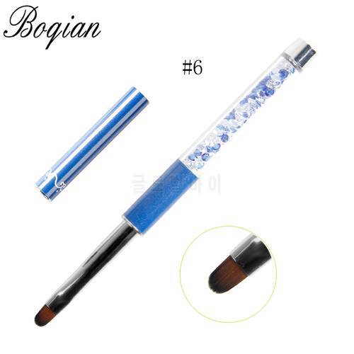 BQAN BQAN UV Gel Brush Liner Painting Pen Acrylic Drawing Brush for Nails Gradient Rhinestone Handle Manicure Nail Art Tool