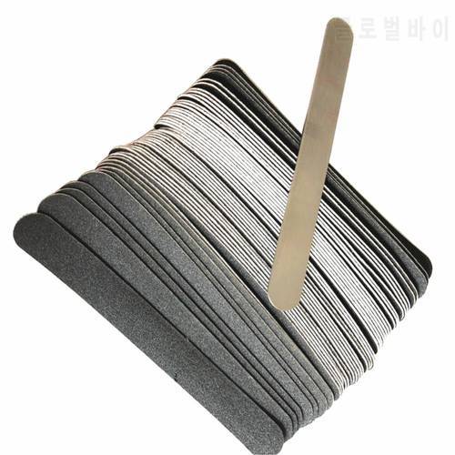 1 pc metal 1 pc metal nail file with 1set(50 pcs) replacement pads nail professional file removable pads