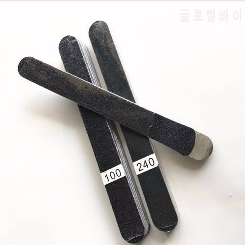 1 pc Metal Nail File with 2 sets(40 pcs) Replacement pads Nail Professional Sandpaper