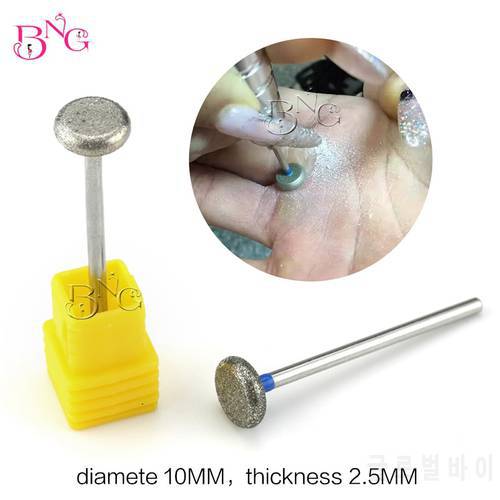 BNG Nail Drill Nails Gel Cutter Polish Carbide Cuticle Clean Rotary Electric Manicure Pedicure Round Top Diamond Nail Drill Bit