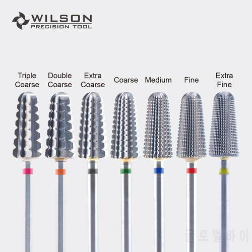 Volcano Bit(Fastest Remove Acrylics&Gels)-One Directional(for Right Hand use only)-WILSON Carbide Nail Drill Bits