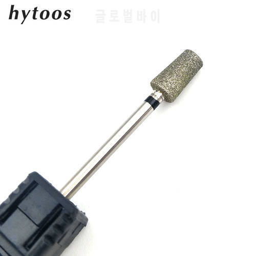 HYTOOS Diamond Nail Drill Bit Rotary Burr Cuticle Clean Manicure Cutters Drill Accessories Nail Beauty Tool Mills-BM0509D