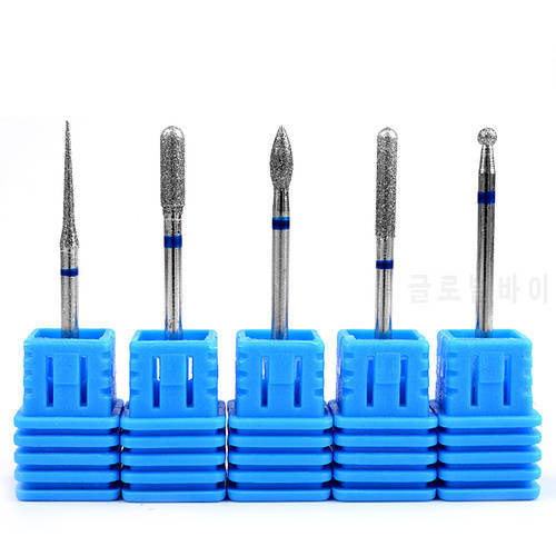 1 Pcs Diamond Tungsten Nail Drill Bit Rotate Burr Milling Cutter Bits For Manicure Electric Nail Drill Accessories Nail Tools