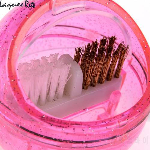 New Nail Drill Bits Cleaning Brush Box For Electric Manicure Machine Drills Portable Wash Nail Art Tool Cleaner 35000rpm