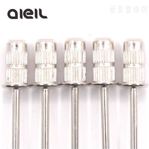 5PCS Nail Drill Bits Sanding Bands Mandrel Grip Cutters For Manicure Nail Sanding Caps for Pedicure Cutters For Pedicure Sanding