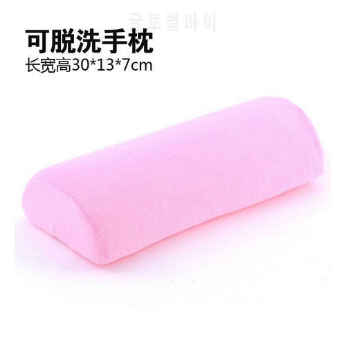 Professional Soft Hand Rest Cushion Pillow Nail Art Design Manicure Care Salon Half Column Tool