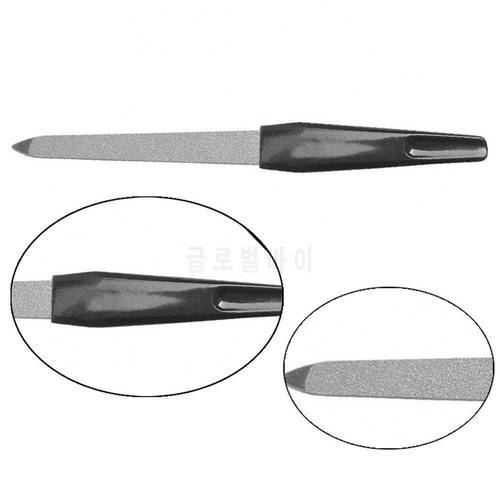 Metal Double Sided Nail Files Strong Edge For Manicure Pedicure Grooming Nail Supplies For Professionals Manicure Supplies