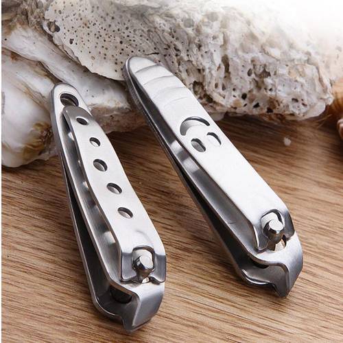 6cm Nail Clipper Stainless Steel Bevel Cut Smile Manicure Ingrown Cutter Nail Cuticle Nipper Fashion Nail Clipper Accessories