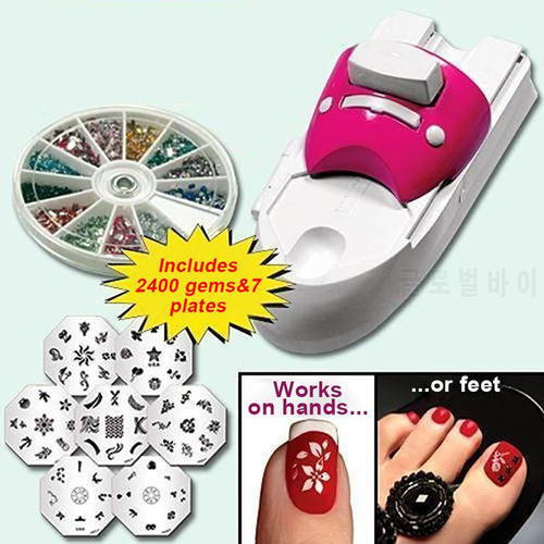 Creative Beauty Tools Nail Painting Arts Device Kits All-In-One Nails Art Machine For Women Nail Printing Kit gifts Dropshipping