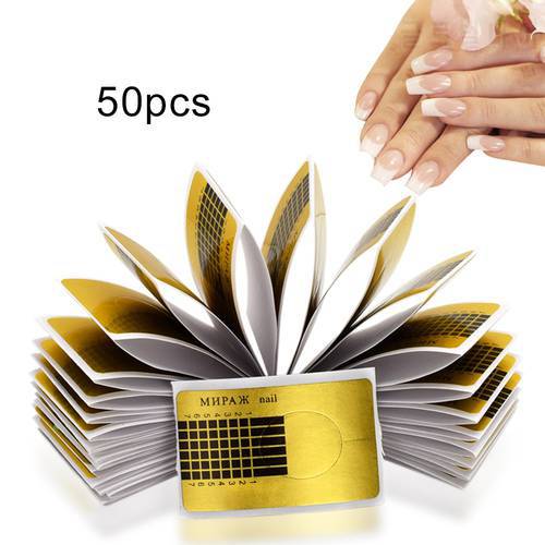 Professional Manicure Styling Tool Form Nail Forms Tips Acrylic Gel Extension Template Polish Gel Tips Nail Art Guide