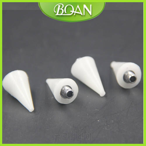 BQAN 4PCS Replaceable Nail Brush Dotting Wax Pencil Head Beads Rhinestones Gems Picker Wax Head Self-adhesive Nail Tips Picking