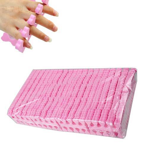 Biutee 200pcs/lot Soft Foam Sponge Finger Toe Separator Manicure For DIY Nail Art Salon Tools Feet Care Manicure Pedicure Tools