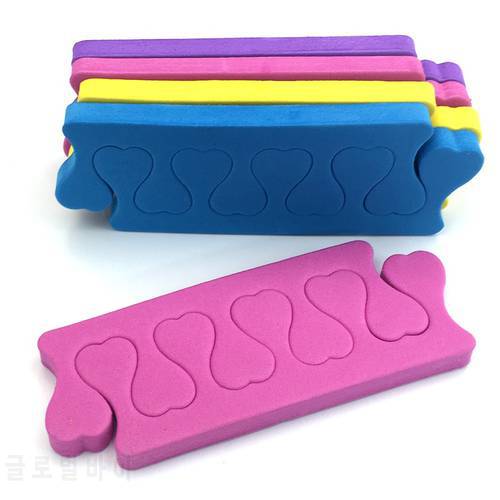 50pcs/lot Soft Sponge Nails Toes Seperator Nail Art Decoration Tools Painting Finger Care Manicure Pedicure Nail Accessories