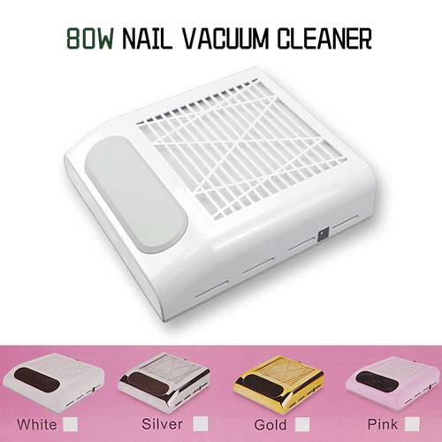 180W Strong Nail Dust Suction Collector Vacuum Cleaner with Big Power Fan With Filter Nail Art Equipment Nail For Manicure