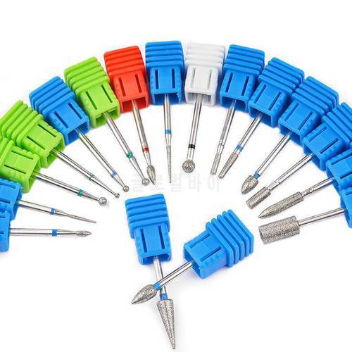 Hot sale Alloy nail drill Manicure cutters Drill Nail sander tip Nail Polishing tool Drill bit manicure milling cutter for nails