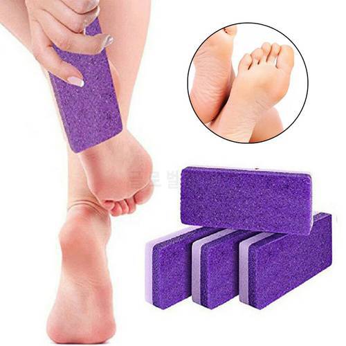 1PC Foot Pumice Sponge Stone Callus Exfoliate Hard Skin Remove Pedicure Scrubber